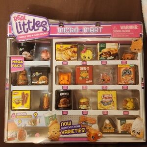 Real Littles Micro Mart Mega Pack Kids Toy Playset - Pink